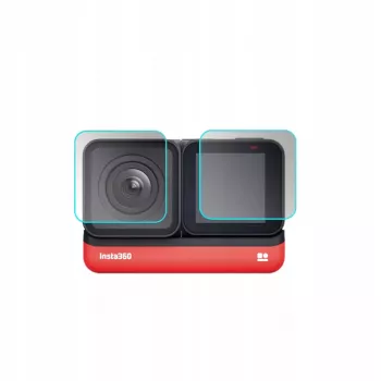 Película de proteção de ecrã SUNNYLIFE 4x em vidro temperado para ecrã LCD Insta360 One R 4K Edition