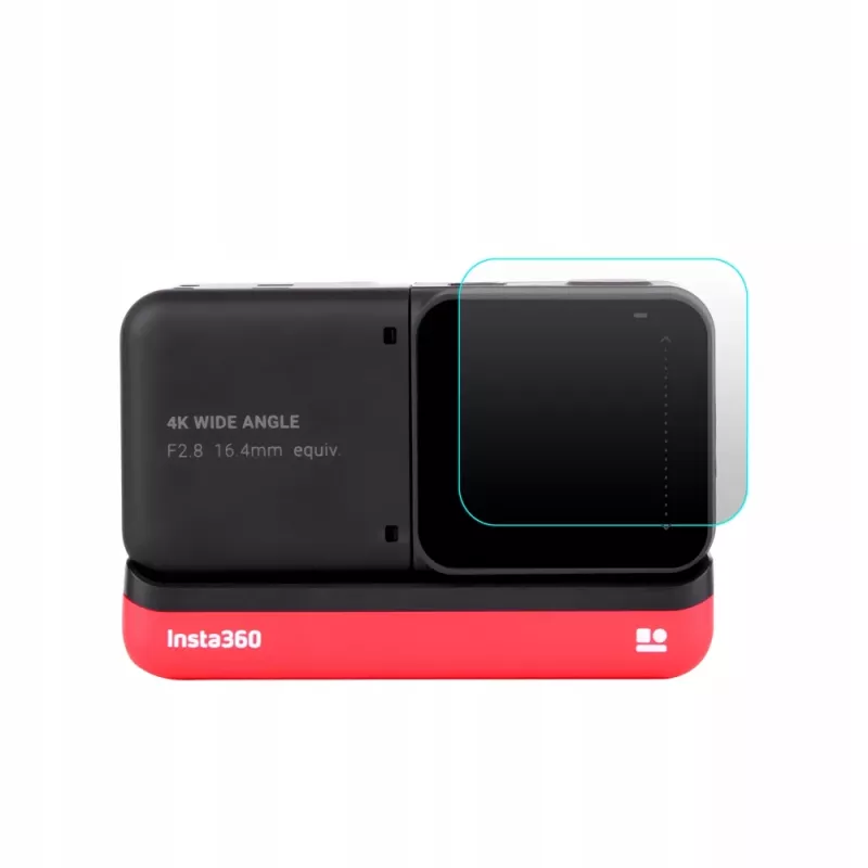 Película de proteção de ecrã SUNNYLIFE 4x em vidro temperado para ecrã LCD Insta360 One R 4K Edition