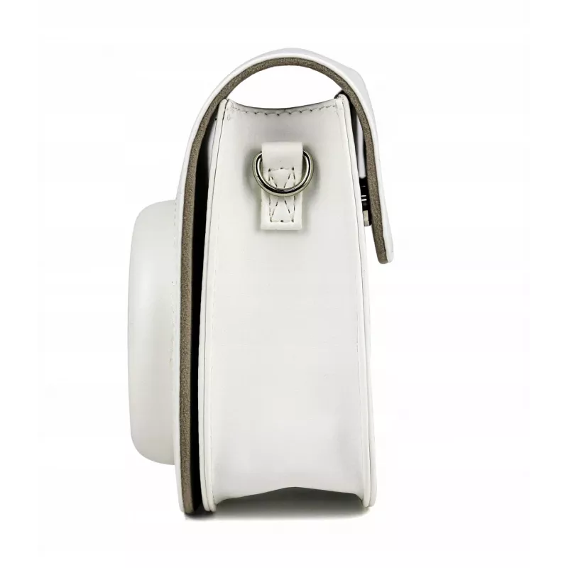 Conjunto 2 em 1 LOVEINSTANT: capa de proteção e álbum de fotos para Fujifilm Instax Mini 11 - branco