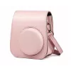 Conjunto 2 em 1 LOVEINSTANT: capa de proteção e álbum de fotos para Fuji Instax Mini 11 - rosa