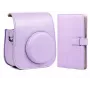 Conjunto de capa 2 em 1 LOVEINSTANT para Fuji Instax Mini 11 + álbum lilás