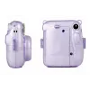 Capa de proteção LOVEINSTANT para Fujifilm Instax Mini 11 - rosa transparente com brilhos