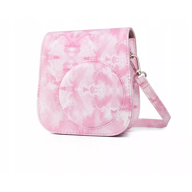 Capa de proteção LOVEINSTANT para Fujifilm Instax Mini 11 - aguarela rosa desfocada