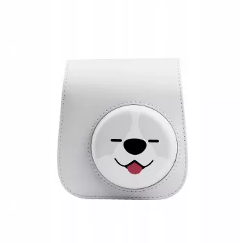 Capa estojo bolsa LOVEINSTANT para Fujifilm Instax Mini 11 - design de cão cinzento