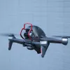 Protetor de câmara de gimbal metálico SUNNYLIFE para drone DJI FPV Combo - Preto