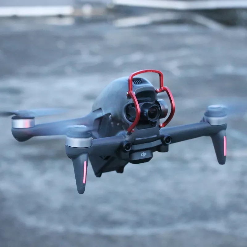 Protetor de câmara de gimbal metálico SUNNYLIFE para drone DJI FPV Combo - Preto