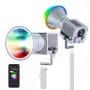 NEEWER HS60C luz de vídeo LED COB RGB de 60W, 8700 lux, CRI 97+, controlo por app/2.4G