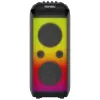 TONSIL Party Dance 1600 Altifalante Bluetooth Portátil para Festas com Luzes LED, Karaoke, 1600W PMPO, 80W RMS, Woofer de 10 polegadas, TWS, Rádio FM, Microfone e Comando