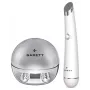 Garett Beauty Pretty Face + Glow Eye White - Dispositivo multifunções de cuidado facial e ocular com terapia LED, limpeza, massagem