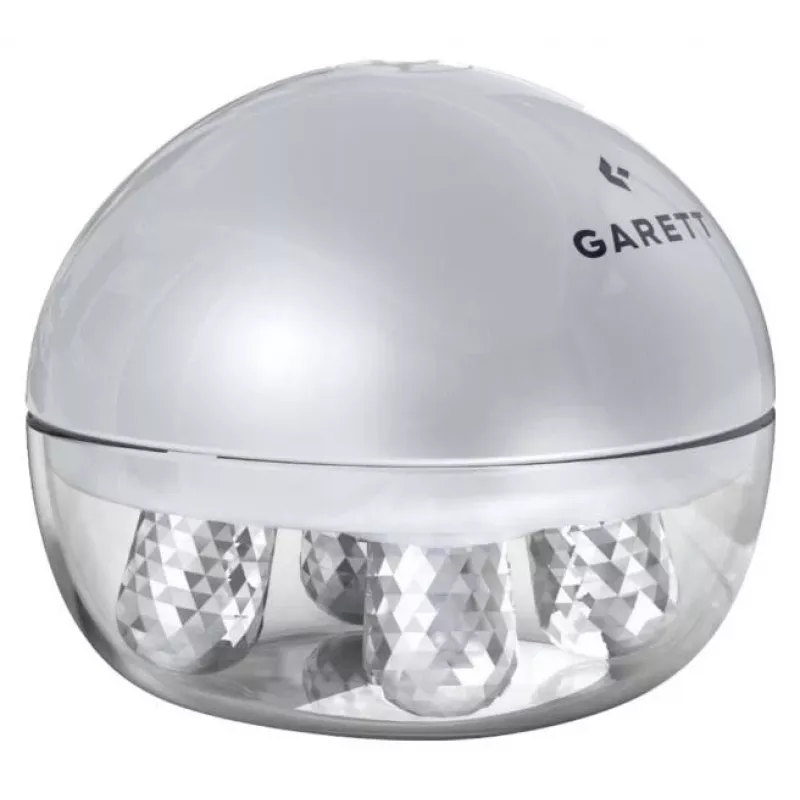Garett Beauty Pretty Face + Glow Eye White - Dispositivo multifunções de cuidado facial e ocular com terapia LED, limpeza, massagem