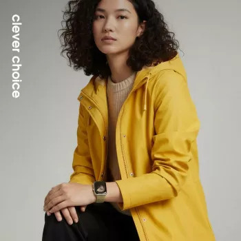Crong Melange Bracelete Magnético para Apple Watch 38/40/41/42 mm (Amarelo Melange)