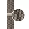 Crong Milano Steel – Bracelete de Aço Inoxidável para Apple Watch 44/45/46/49 mm (Champanhe)
