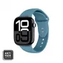 Crong Bracelete de Silicone Líquido para Apple Watch 38/40/41/42 mm - Azul Marinho