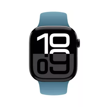 Crong Bracelete de Silicone Líquido para Apple Watch 38/40/41/42 mm - Azul Marinho