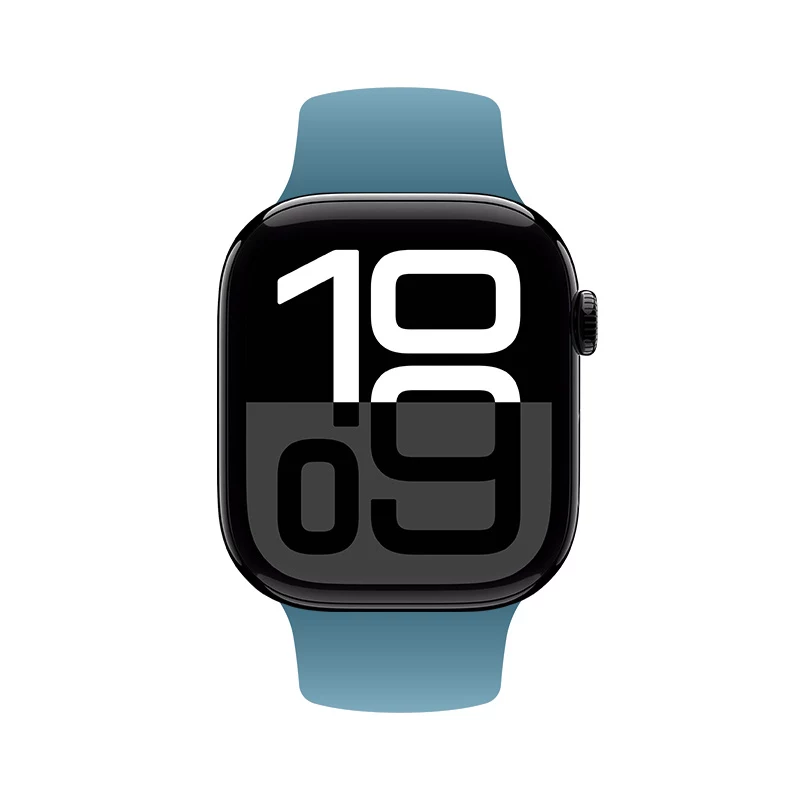 Crong Bracelete de Silicone Líquido para Apple Watch 38/40/41/42 mm - Azul Marinho