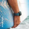 Crong Bracelete de Silicone Líquido para Apple Watch 38/40/41/42 mm - Azul Marinho