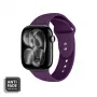 Crong Bracelete Desportivo de Silicone Líquido para Apple Watch 44/45/46/49 mm - Ameixa