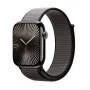 Crong Nylon Sport Loop para Apple Watch 44/45/46/49 mm (Night Grey)