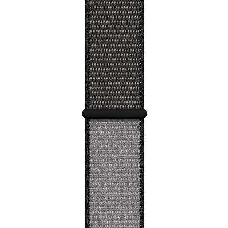 Crong Nylon Sport Loop para Apple Watch 44/45/46/49 mm (Night Grey)