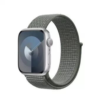 Crong Nylon Sport Band para Apple Watch 38/40/41/42 mm (Military Green)