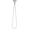 Crong Phone Crossbody Lanyard com corrente prateada - alça universal para smartphone