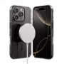Crong Clear MAG Pro Case para iPhone 16 Pro MagSafe (preto)