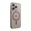 Crong Clear MAG Pro Case para iPhone 15 Pro com MagSafe (cor de deserto)
