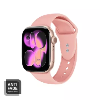 Crong Liquid - bracelete para Apple Watch 38/40/41/42mm (salmão)