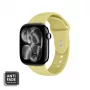 Crong Liquid - bracelete para Apple Watch 38/40/41/42mm (amarelo palha)