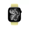 Crong Liquid - bracelete para Apple Watch 38/40/41/42mm (amarelo palha)