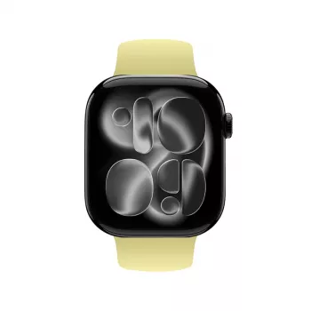 Crong Liquid - bracelete para Apple Watch 38/40/41/42mm (amarelo palha)