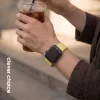 Crong Liquid - bracelete para Apple Watch 38/40/41/42mm (amarelo palha)