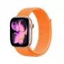 Crong Nylon Sport Loop para Apple Watch 38/40/41/42 mm laranja