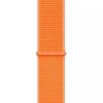 Crong Nylon Sport Loop para Apple Watch 38/40/41/42 mm laranja