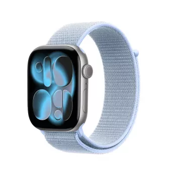 Crong bracelete de nylon para Apple Watch 38/40/41/42 mm azul