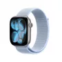 Crong bracelete de nylon para Apple Watch 38/40/41/42 mm azul