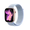 Crong bracelete de nylon para Apple Watch 38/40/41/42 mm azul