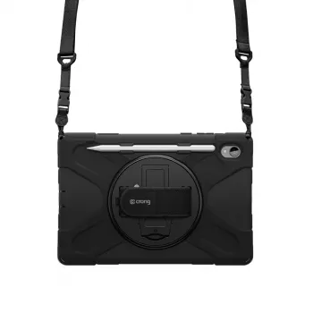 Capa Crong Defender Plus para Samsung Galaxy Tab S11 11 polegadas - preto