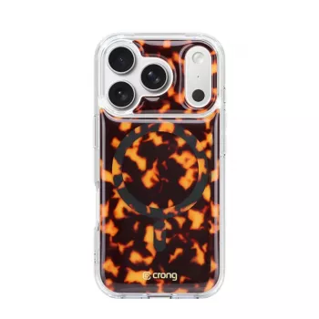 Crong Deluxe MAG Cover - Capa para iPhone 17 Pro MagSafe (Tartaruga)