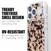 Crong Deluxe MAG Cover - Capa para iPhone 17 Pro MagSafe (Blonde Tortoise)