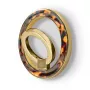 Crong Deluxe RING Holder - suporte magnético em anel para telefone para MagSafe (tartaruga)