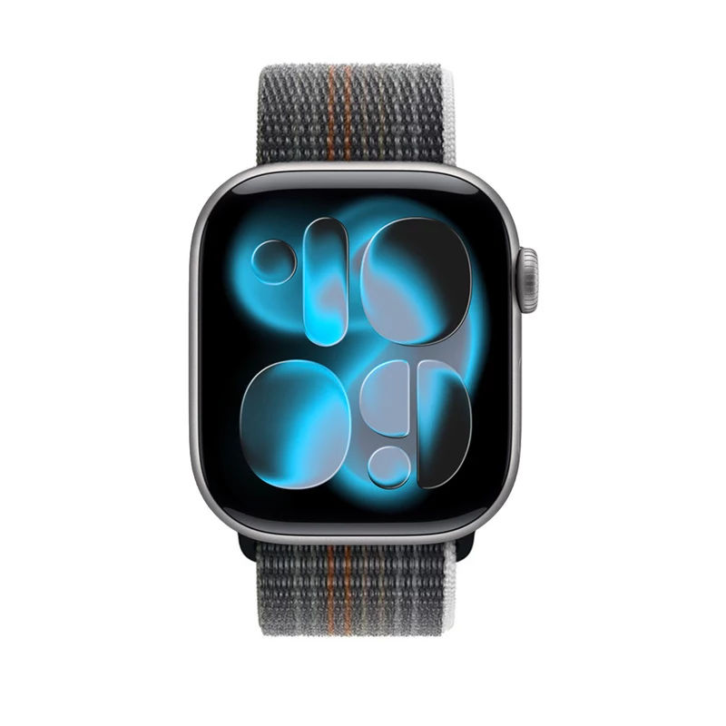 Crong Nylon Sport Loop para Apple Watch 38/40/41/42 mm (Midnight Run)