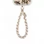 Crong Phone Charm Pearl Twist - lanyard elegante para capas de telemóvel