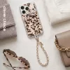 Crong Phone Charm Pearl Twist - lanyard elegante para capas de telemóvel