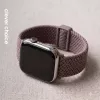 Crong Wave Band bracelete de nylon entrançado para Apple Watch 38/40/41/42 mm castanho