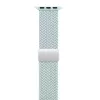 Crong Wave Band bracelete de tecido entrançado para Apple Watch 38/40/41/42 mm (menta)