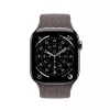 Crong Wave Band - bracelete entrançado para Apple Watch 44/45/46/49 mm (castanho)