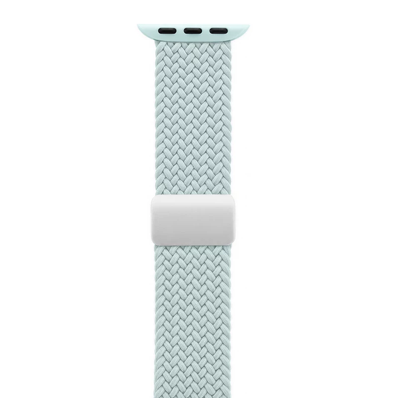 Crong Wave Band Braided Solo Loop para Apple Watch 44/45/46/49 mm (Mint)