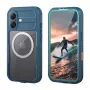Crong Seal Cover capa impermeável IP68 para Apple iPhone 17 - azul-marinho