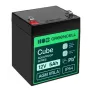 Greencell AGM VRLA 12V 5Ah Bateria para caixa registadora, brinquedo, câmara (91x70x102mm)